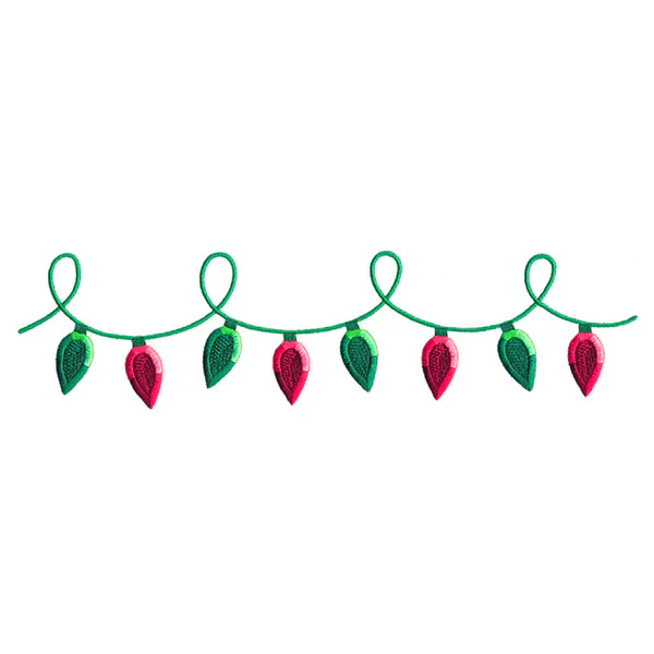 Bejeweled Christmas Lights