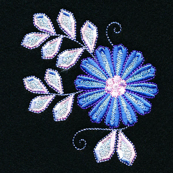 Bejeweled Floral Accent - Image 3
