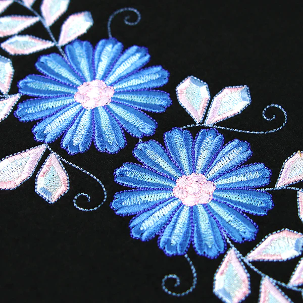 Bejeweled Floral Border - Image 2