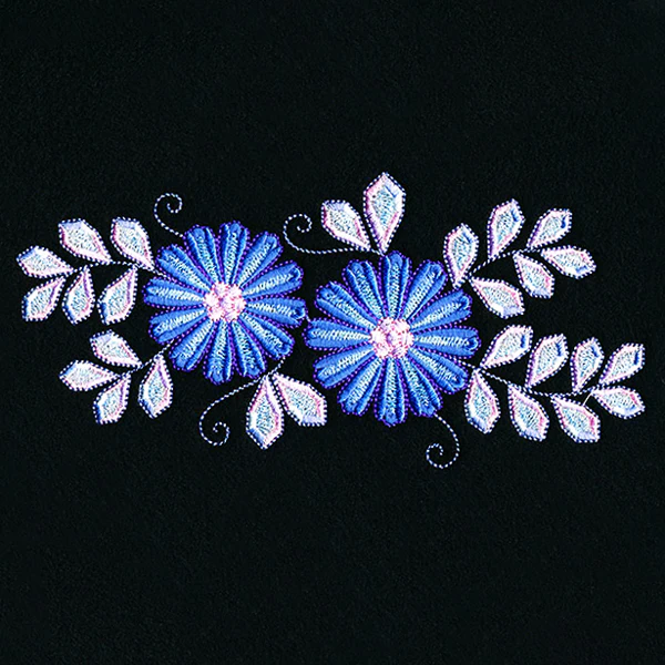 Bejeweled Floral Border - Image 3