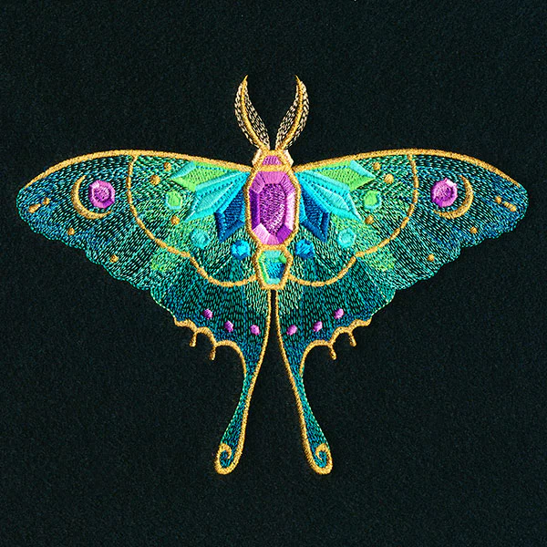 Bejeweled Luna Moth - Image 3