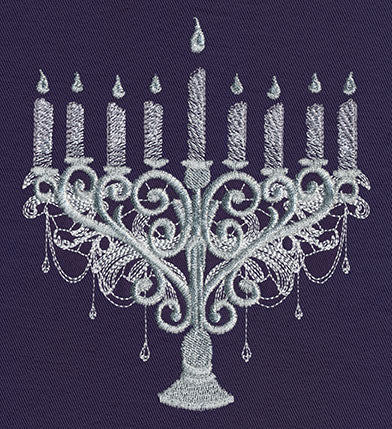 Bejeweled Menorah - Image 2