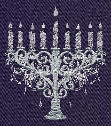 Bejeweled Menorah - Image 4
