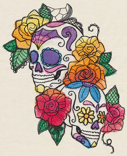 Bella Muerte - Calavera Cascade - Image 3