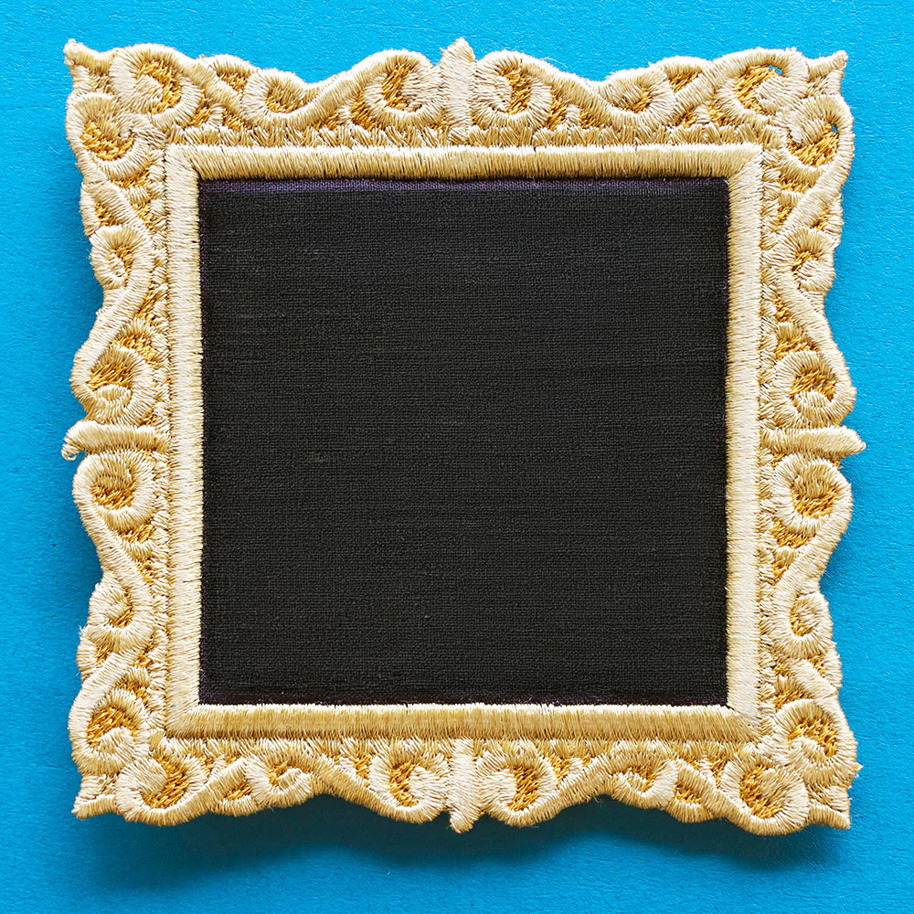 Blank Lace Edge Frame Coaster - Square 2 (In-the-Hoop) - Image 5