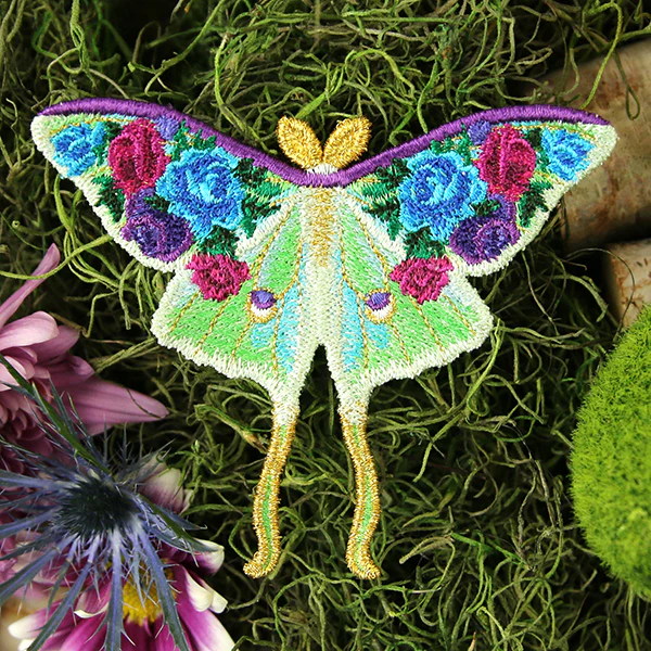 Blooming Luna Moth (Freestanding) - Image 5