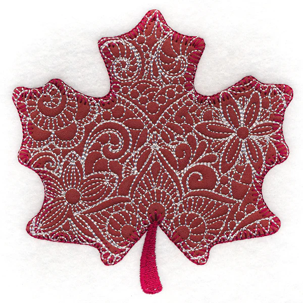 Blooming Maple Leaf (Applique) - Image 4