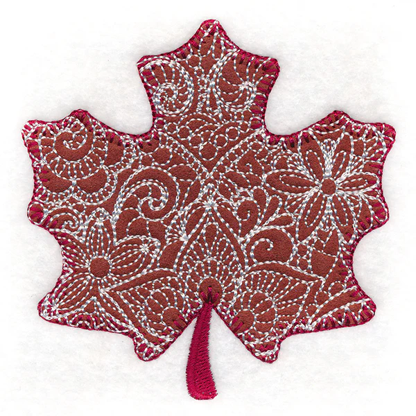 Blooming Maple Leaf (Applique) - Image 5