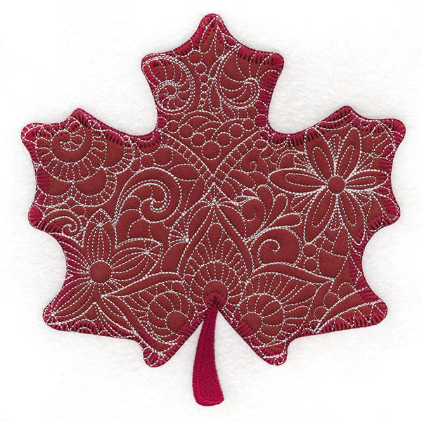 Blooming Maple Leaf (Applique) - Image 6