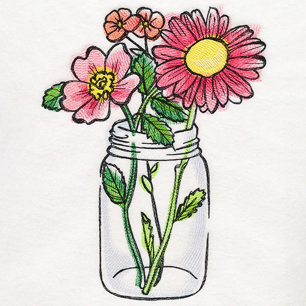 Blooming Mason Jar - Image 2