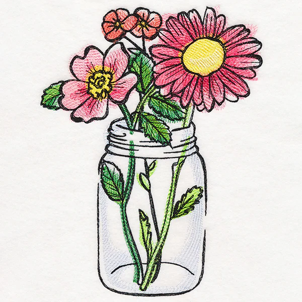 Blooming Mason Jar - Image 4