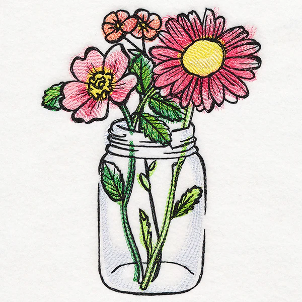 Blooming Mason Jar - Image 5