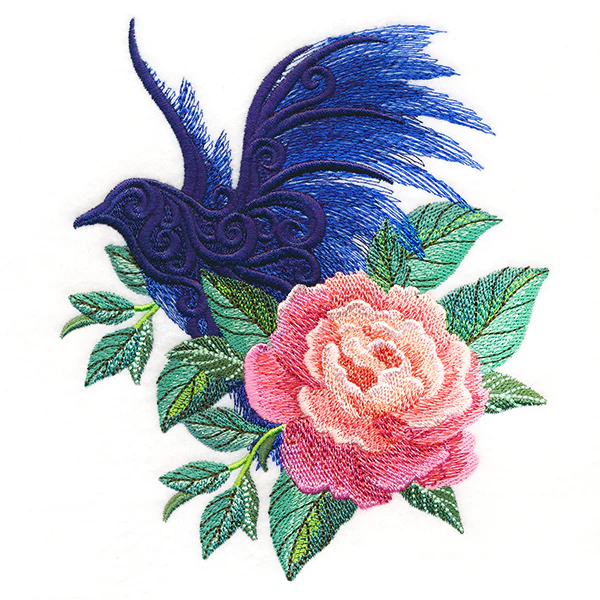 Blossoming Peony and Raven - Image 2