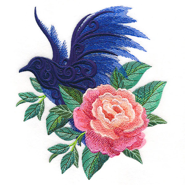 Blossoming Peony and Raven - Image 8