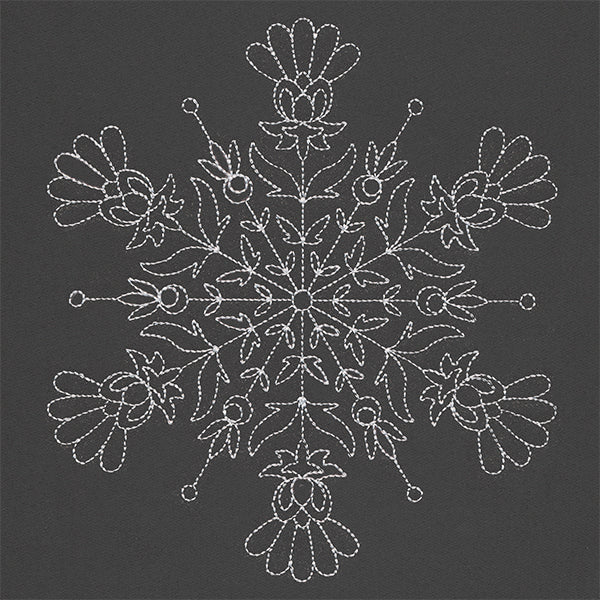 Blossoming Winter Snowflake - Image 2