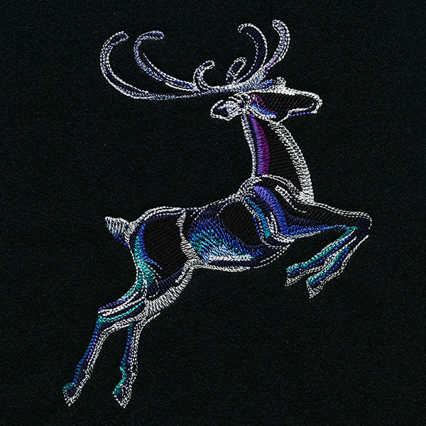 Blown Glass Christmas Reindeer - Image 3