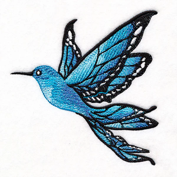 Blue Morphology Butterfly Hummingbird - Image 5