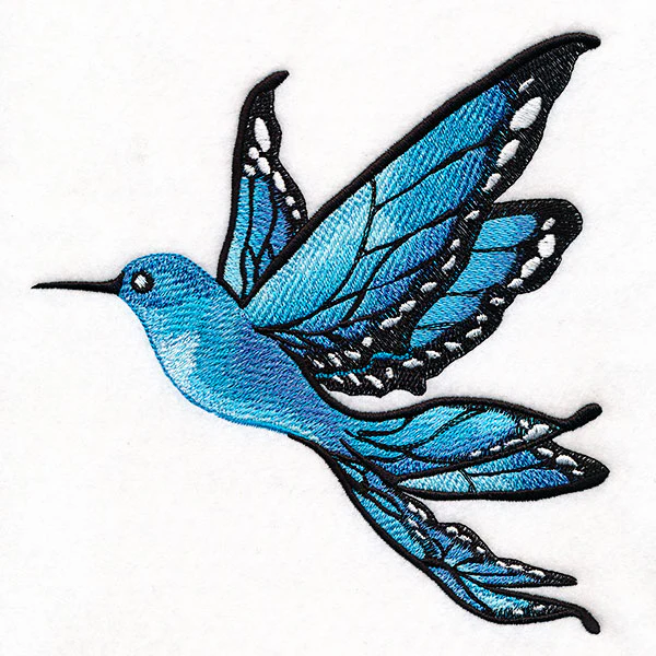 Blue Morphology Butterfly Hummingbird - Image 7