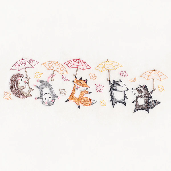 Blustery Autumn Animals - Image 5
