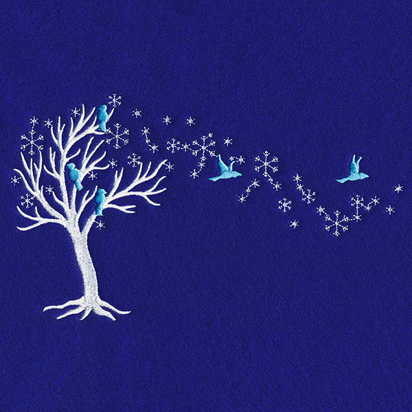 Blustery Winter Tree - Image 2