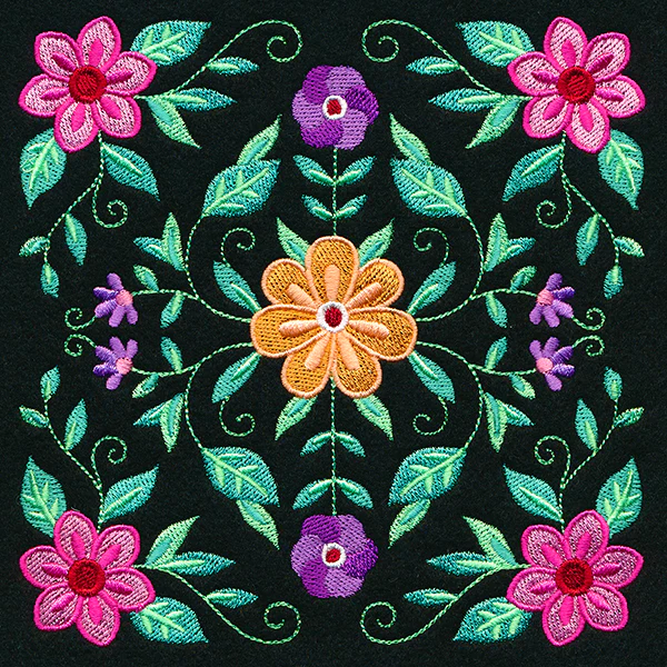 Bohemian Blooms Square - Image 3