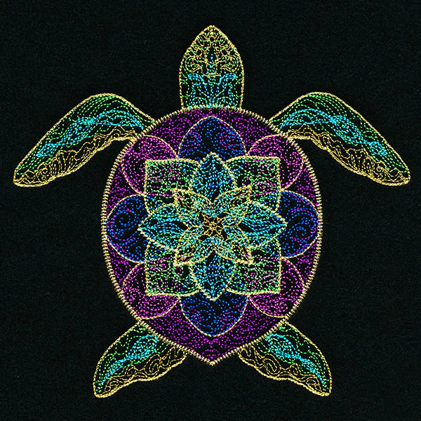 Bohemian Flourish Sea Turtle - Image 5