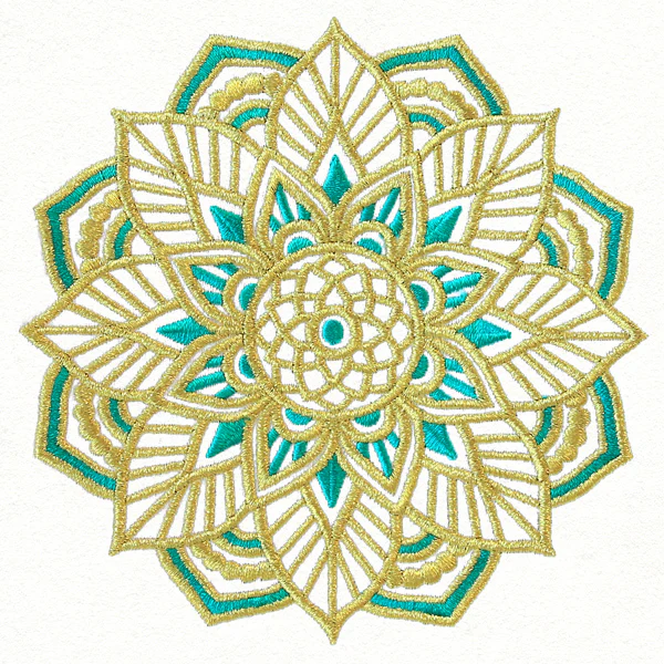 Bohemian Gold - Lotus Medallion - Image 4