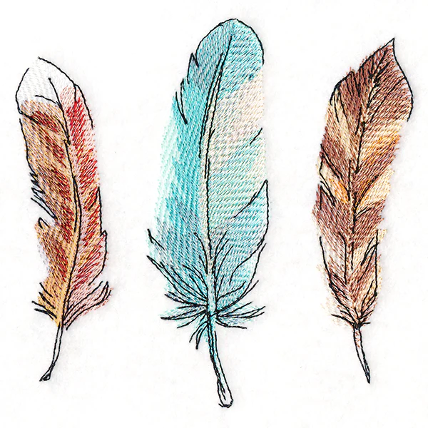 Boho Feather Trio - Image 4