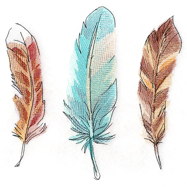 Boho Feather Trio - Image 5