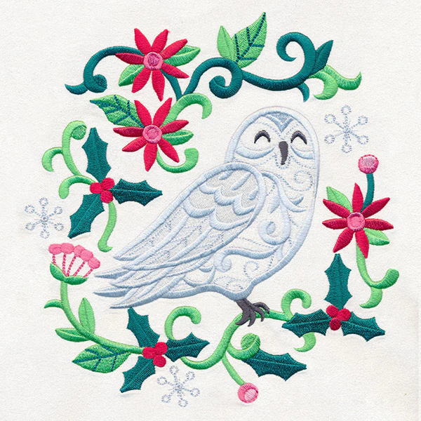 Boho Noel - Snowy Owl - Image 6