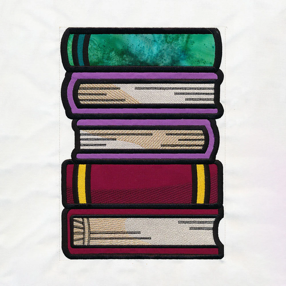 Book Stack Buddies (Applique) - Books 1 - Image 6