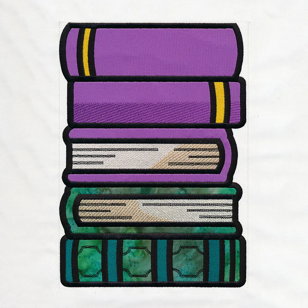 Book Stack Buddies (Applique) - Books 2 - Image 6