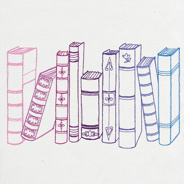 Bookshelf Border - Image 3
