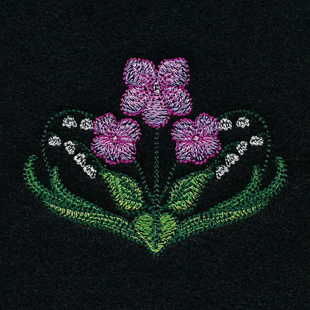 Botanical Bat Set (Applique) - Image 9