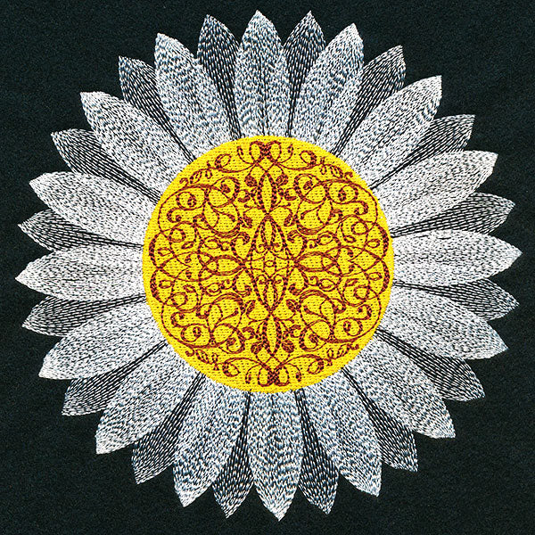 Botanical Filigree Daisy - Image 2