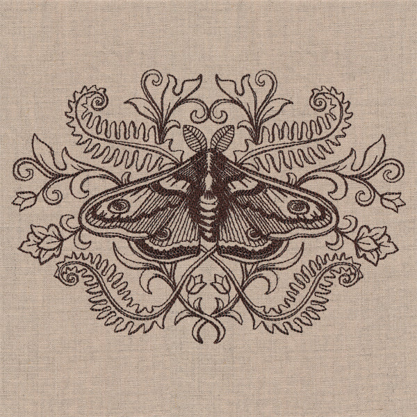Botanical Moth Crest - Image 2
