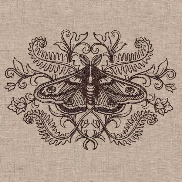 Botanical Moth Crest - Image 3
