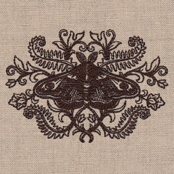 Botanical Moth Crest - Image 4