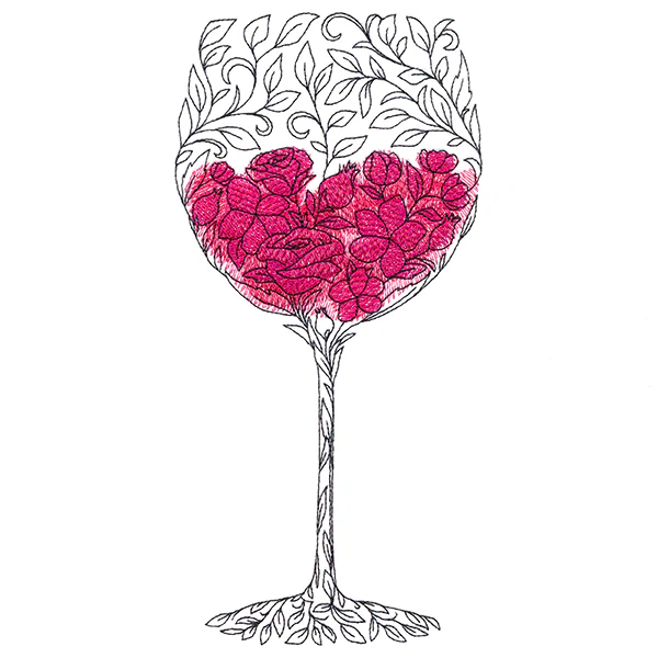 Bouquet of Flavor Wine Glass - Image 2