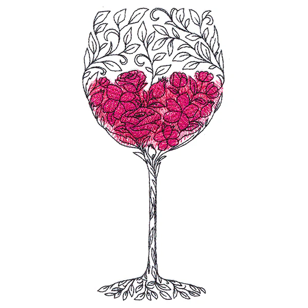 Bouquet of Flavor Wine Glass - Image 4