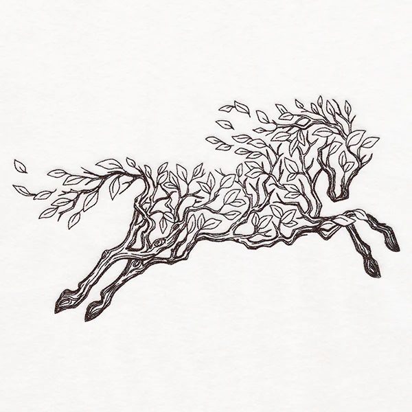 Branching Horse - Image 6