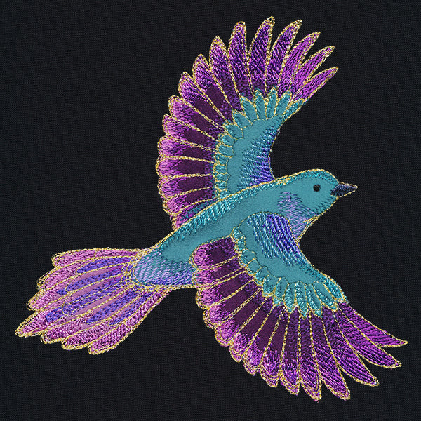 Brilliant Textures Bird (Applique) - Image 3