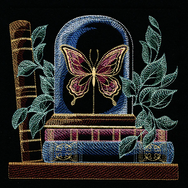 Build a Bookshelf Scene – Butterfly Bell Jar - Image 3