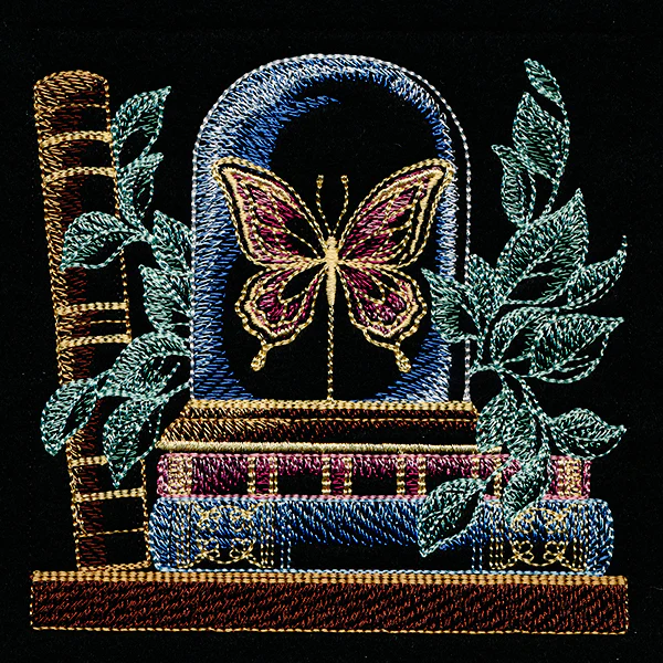 Build a Bookshelf Scene – Butterfly Bell Jar - Image 7