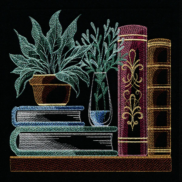 Build a Bookshelf Scene – Plants and Books - Image 9