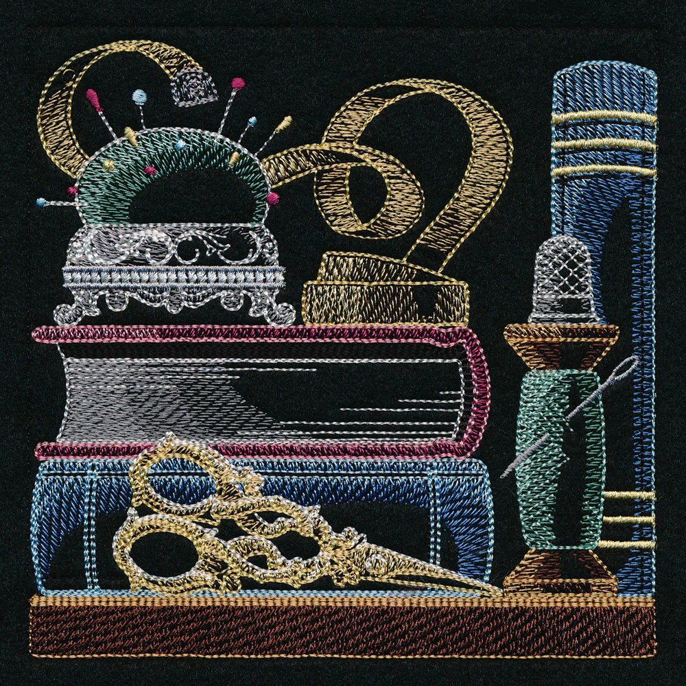 Build a Bookshelf Scene - Sewing - Image 5