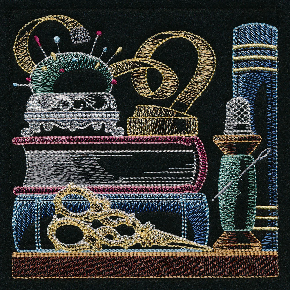 Build a Bookshelf Scene - Sewing - Image 6