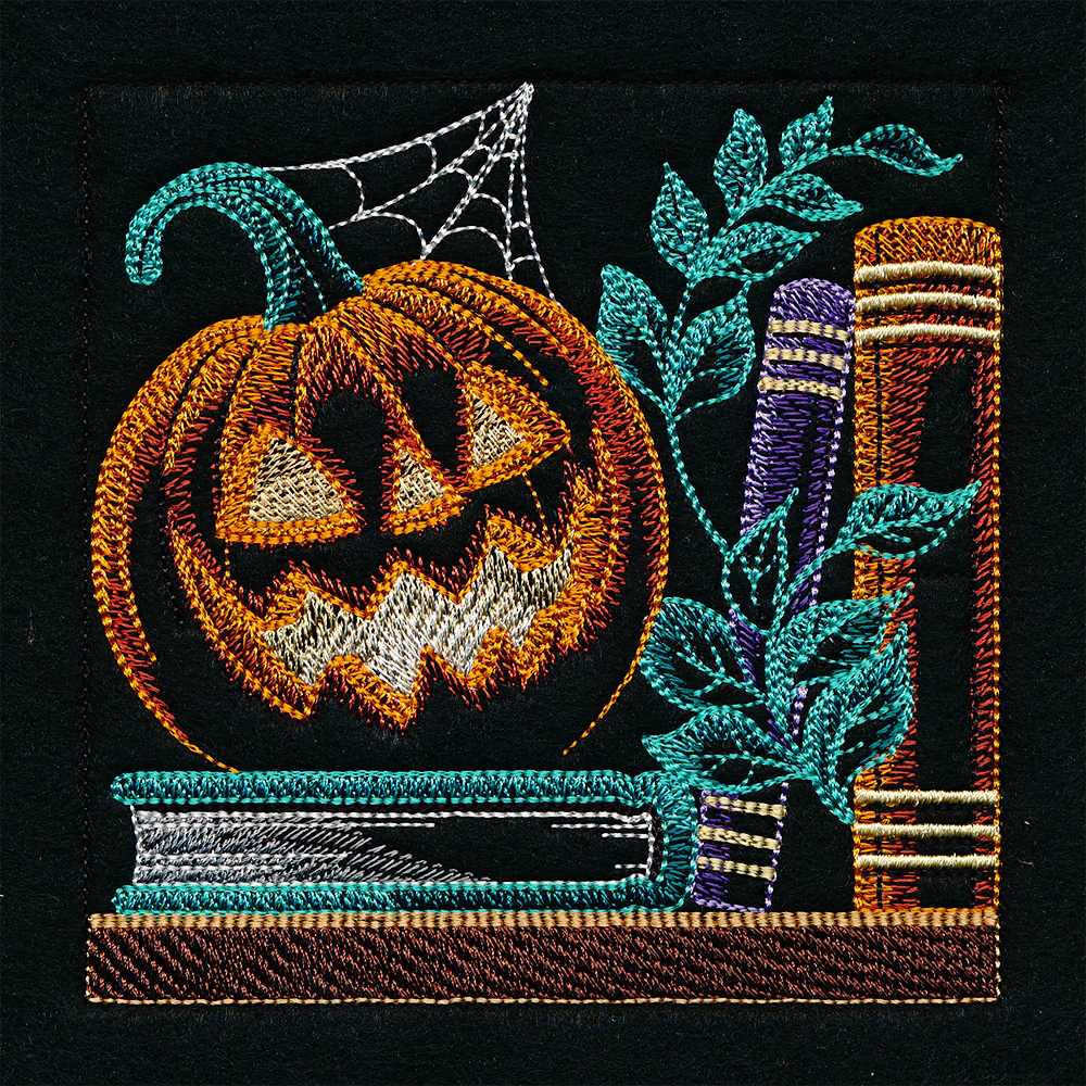 Build a Halloween Bookshelf Scene - Jack O' Lantern - Image 5
