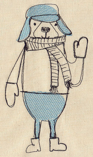 Bundled Up Bear - Image 3