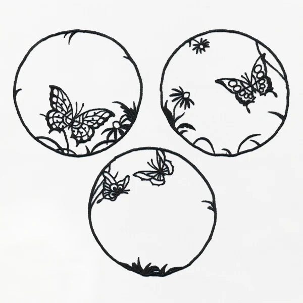 Butterfly Garden Shadowbox (Organza) - Image 6
